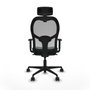 Piqueras y Crespo Chaise de Bureau 1D036N2 Vert