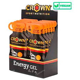 CROWN SPORT NUTRITION Energy Gel Orange 12 x 40g