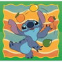 CLEMENTONI Puzzle Stitch Disney 3x48pzs
