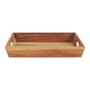 Home Deco Factory Bandeja con asas en acacia 32x23 cm