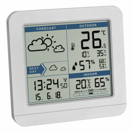 TFA SKY Station météo radio blanche