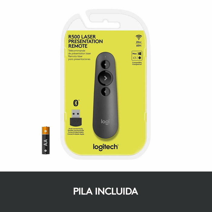 Logitech R500 Présentateur sans fil Graphite