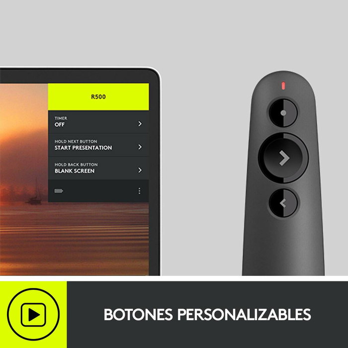 Logitech R500 Présentateur sans fil Graphite