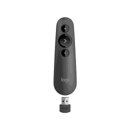Logitech Presenter R500S 910-005843 Noir avec Laser et Contrôle à Distance pour Présentations