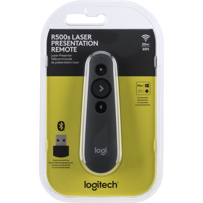 Logitech R500 Télécommande de Présentation Graphite Logitech R500 Télécommande de Présentation Graphite