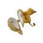 Widdop & Co - Coffret à bijoux Simba Le Roi Lion Disney en porcelaine à décor peint main, cristaux argentés, fermeture magnétique