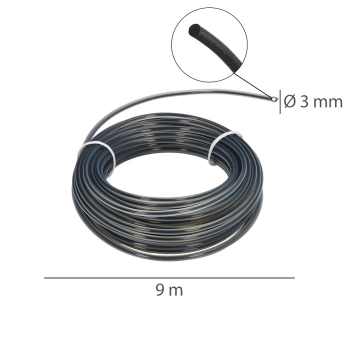 WOLFPACK LINEA PROFESIONAL Fil Nylon Redondo Profesional 3,0mm (9m)