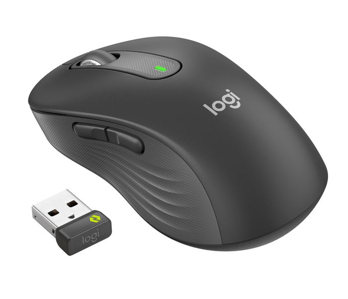 Logitech Signature M650 L - Souris sans fil ergonomique pour professionnels, taille large, Bluetooth / Logi Bolt, boutons personnalisables, Silent Touch, jusqu'à 24 mois d'autonomie Logitech Signature M650 L - Souris sans fil ergonomique pour professionnels, taille large, Bluetooth / Logi Bolt, boutons personnalisables, Silent Touch, jusqu'à 24 mois d'autonomie