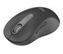 Logitech Signature M650 L - Souris sans fil ergonomique pour professionnels, taille large, Bluetooth / Logi Bolt, boutons personnalisables, Silent Touch, jusqu'à 24 mois d'autonomie