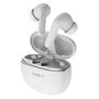 Muvit Auriculares Io G60 True Wireless Bluetooth 5.3 ANC ENC Blanc - Écouteurs sans fil avec réduction de bruit active et autonomie 30h