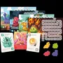 Asmodee Teehld01Fr Jeu de société Happy Little Dinosaurs en français - Évitez catastrophes et météorites, plateau, 110 cartes, 4 pions - Jeu stratégique et drôle