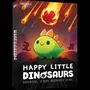 Asmodee Teehld01Fr Jeu de société Happy Little Dinosaurs en français - Évitez catastrophes et météorites, plateau, 110 cartes, 4 pions - Jeu stratégique et drôle