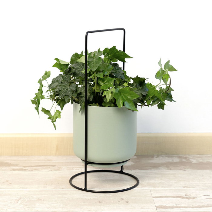 Vinthera Moa Pot de fleurs avec support Vert Métal (Lot de 6) Vinthera Moa Pot de fleurs avec support Vert Métal (Lot de 6)