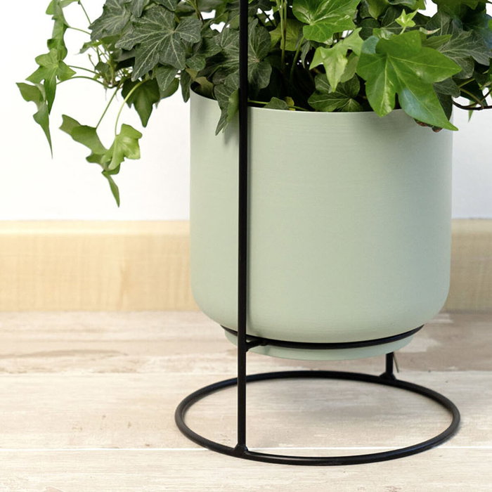 Vinthera Moa Pot de fleurs avec support Vert Métal (Lot de 6) Vinthera Moa Pot de fleurs avec support Vert Métal (Lot de 6)
