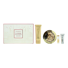 Elizabeth Arden Coffret Advanced Ceramide: Capsules Sérums Visage 60 pcs, Sérum Contour des Yeux 7 pcs, Crème Nettoyante 50 ml, Sérum Superstart 5 ml