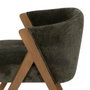 BigBuy Home Chaise de Salle à Manger Polyester Bois Foam