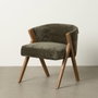 BigBuy Home Chaise de Salle à Manger Polyester Bois Foam