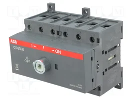 ABB Interrupteur d'isolation OT 6 pôles 63A pour rail DIN