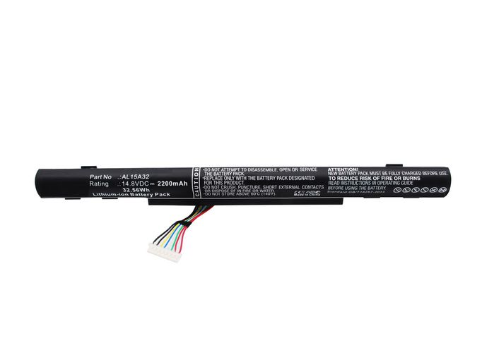 CoreParts Batterie pour Acer, 32,56Wh, 14,8V, 2200mAh, Noir CoreParts Batterie pour Acer, 32,56Wh, 14,8V, 2200mAh, Noir