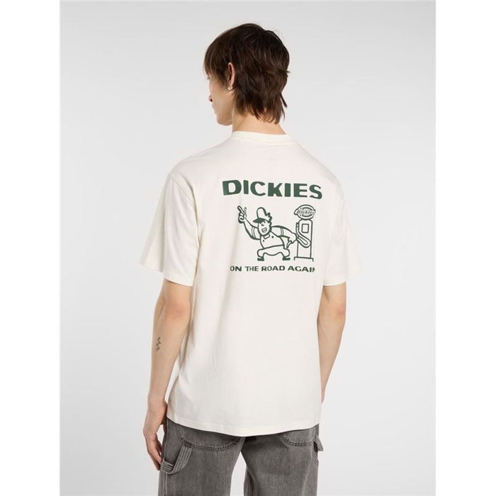 T-shirt à manches courtes homme Dickies Burns Ss Blanc XL