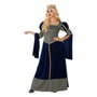 BigBuy Carnival Déguisement Dame Médiévale Bleu XS-S