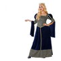 BigBuy Carnival Déguisement Dame Médiévale Bleu XS-S