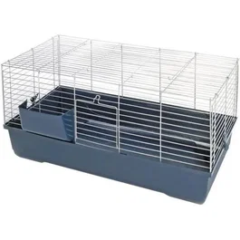 Kerbl Cage pour rongeurs Sonny Flat 80x45x42cm - Avec râtelier et grille repliable pour rats