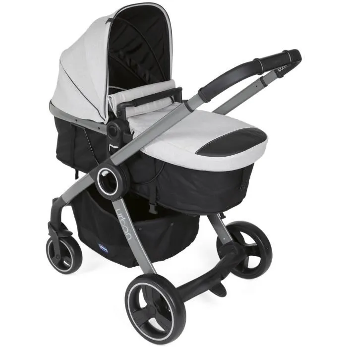 Chicco Poussette Urban Pro Grey Mist - Nacelle Réversible Dès la Naissance, Pliage Compact, Panier Large avec Accessoires Inclus (Couvre-Jambes, Kit Confort) Chicco Poussette Urban Pro Grey Mist - Nacelle Réversible Dès la Naissance, Pliage Compact, Panier Large avec Accessoires Inclus (Couvre-Jambes, Kit Confort)