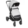 Chicco Poussette Urban Pro Grey Mist - Nacelle Réversible Dès la Naissance, Pliage Compact, Panier Large avec Accessoires Inclus (Couvre-Jambes, Kit Confort)