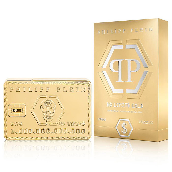 Philipp Plein No Limits Gold - Eau de Parfum pour Homme 90 ml