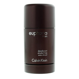 Calvin Klein Déodorant Antitranspirant en stick Euphoria pour Hommes - Sans alcool - 75 g