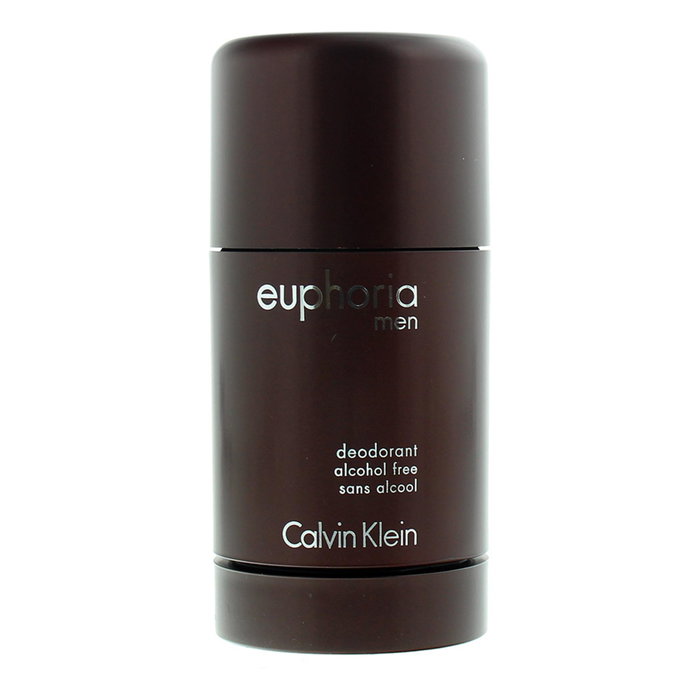Calvin Klein Déodorant Antitranspirant en stick Euphoria pour Hommes - Sans alcool - 75 g Calvin Klein Déodorant Antitranspirant en stick Euphoria pour Hommes - Sans alcool - 75 g
