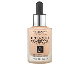 Catrice Fond de Teint Liquide HD Couvrance 24h #020-Beige Rose Mat et Soyeux 30ml