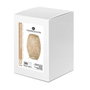 BigBuy Home Lampe de bureau Naturel Métal et Bambou