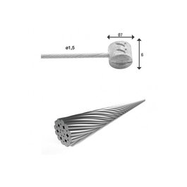 XLC Câble de frein BR-X85 MTB 1.5 2000mm