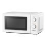 Lumeco Micro-ondes 700 W Blanc 20 L 5 Niveaux + Décongélation