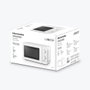 Lumeco Micro-ondes 700 W Blanc 20 L 5 Niveaux + Décongélation