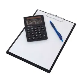Calculatrice de bureau MAUL ECO 650 à 12 chiffres, écologique alimentée par énergie solaire, écran incliné, 3 mémoires, en plastique recyclé - Noir