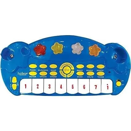 Lexibook - Batterie électronique enfant lumineuse - Clavier, cymbales, tabouret et micro inclus - Jouet musical complet dès 3 ans Lexibook - Batterie électronique enfant lumineuse - Clavier, cymbales, tabouret et micro inclus - Jouet musical complet dès 3 ans