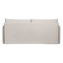 Canapé Beige Polyester Lin 210 x 93 x 95 cm