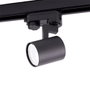 Lumiastra Projecteur sur rail triphasé 1xGU10 noir