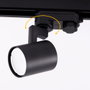 Lumiastra Projecteur sur rail triphasé 1xGU10 noir