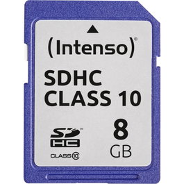 Intenso Carte SDHC 8 GB Classe 10