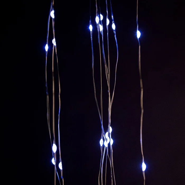 Guirlande LED Intérieur 3x1M Bleu