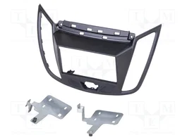 ACV Cadre de radio 2 DIN noir mat pour Ford