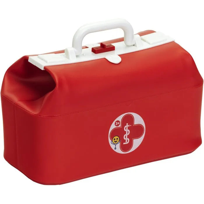 Klein 4647 - Trousse de docteur de jeu d'imitation avec nombreux accessoires en plastique souple - Jouet pour enfants dès 3 ans