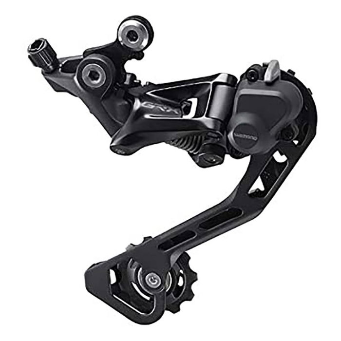 Shimano GRX RD-RX400 Dérailleur Arrière Cage Longue 10V 36D Shadow Plus Noir/Gris Shimano GRX RD-RX400 Dérailleur Arrière Cage Longue 10V 36D Shadow Plus Noir/Gris