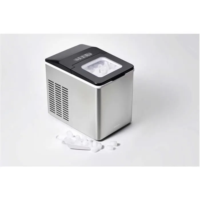 Machine à Glaçons SENCOR SIM 3400SS Inox - 12 kg/jour - Capacité 1.8 L / 500 g - Cycle de production 7-15 min - 150 W Machine à Glaçons SENCOR SIM 3400SS Inox - 12 kg/jour - Capacité 1.8 L / 500 g - Cycle de production 7-15 min - 150 W