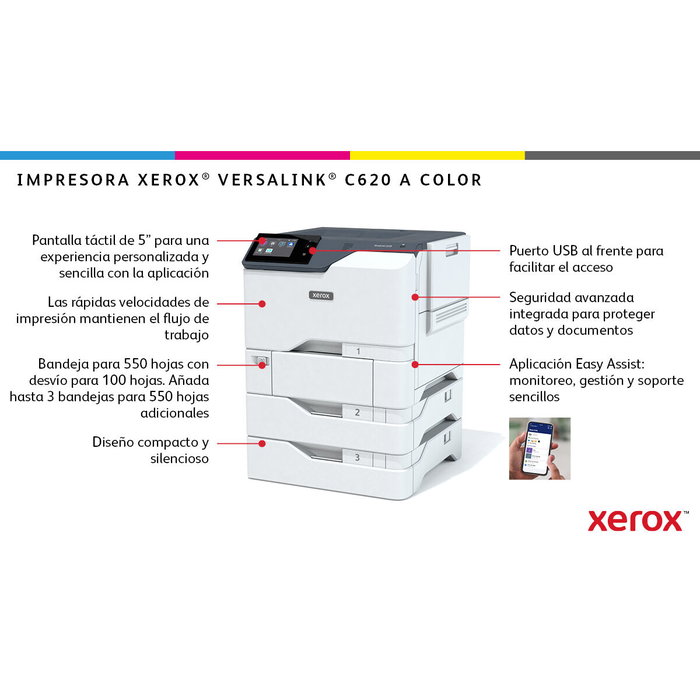 Imprimante laser Xerox C620V_DN