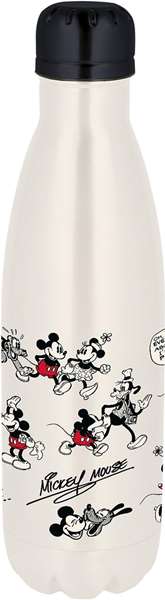 Stor Bouteille isotherme en acier inoxidable avec motif Mickey - 780 ml Stor Bouteille isotherme en acier inoxidable avec motif Mickey - 780 ml